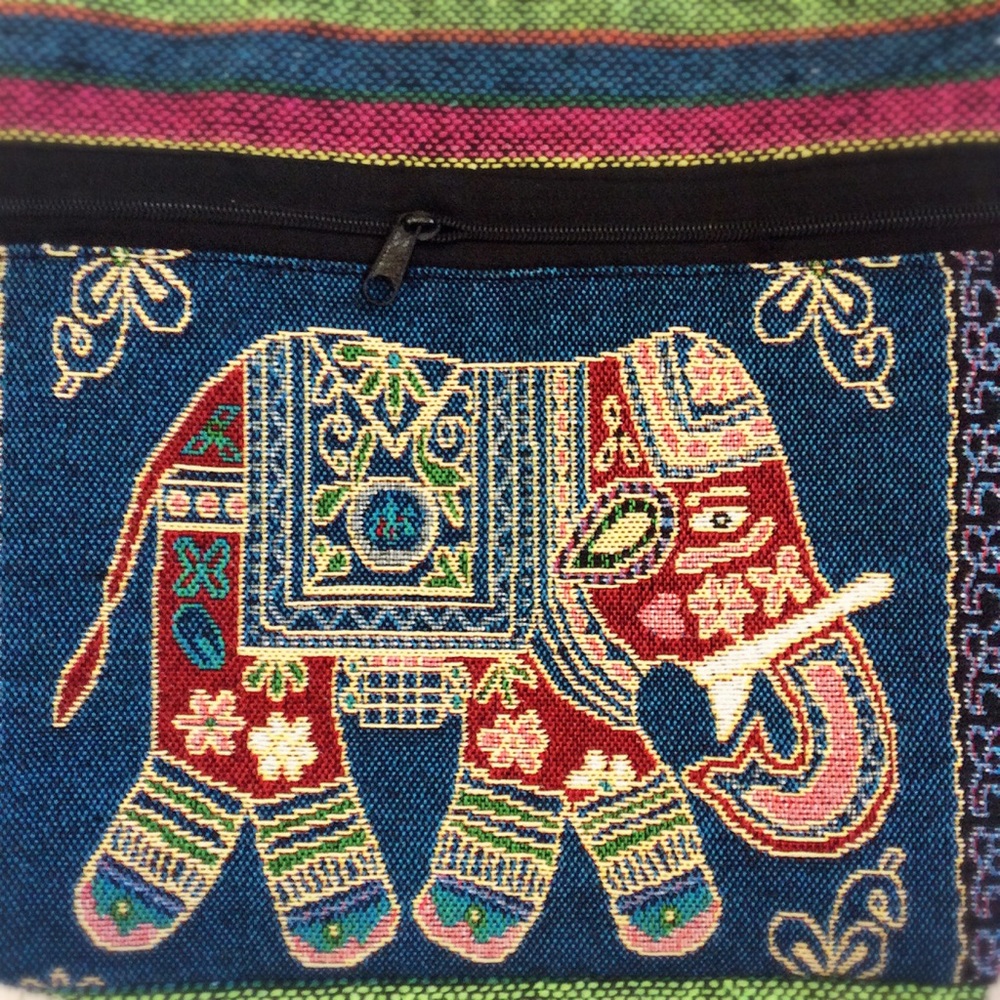 🐘 BOHO Elephant Bucket Bag 🐘 - Picture 3 of 8